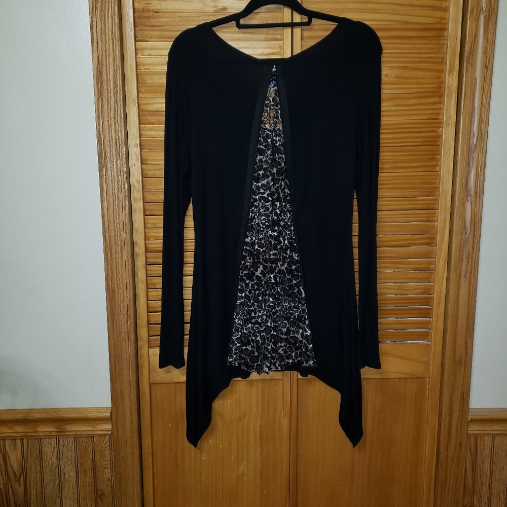 Vocal Shark bite Embellished Long Sleeve T… - Picture 7 of 9